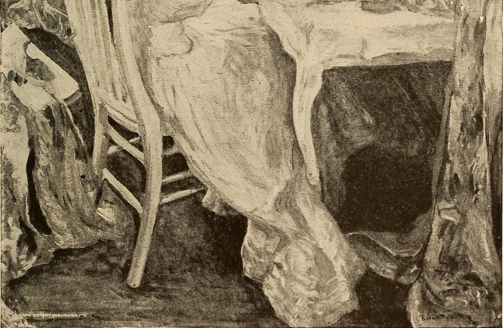 An illustration from American pictures and their painters, 1917, leaf 306