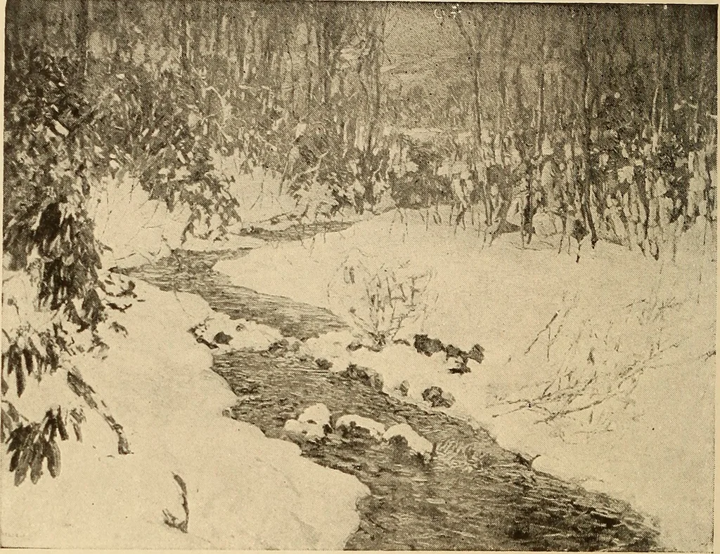 An illustration from American pictures and their painters, 1917, leaf 317