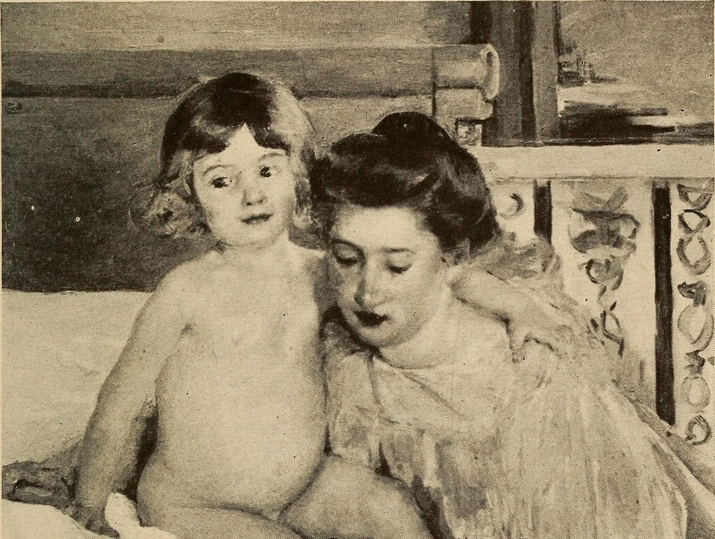 An illustration from American pictures and their painters, 1917, leaf 346
