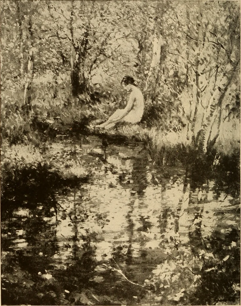 An illustration from American pictures and their painters, 1917, leaf 355