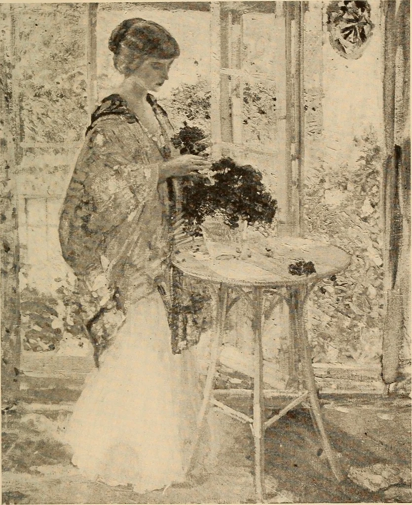 An illustration from American pictures and their painters, 1917, leaf 374