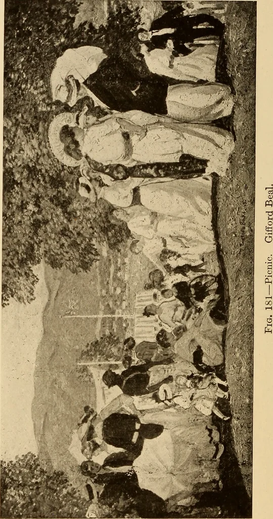 An illustration from American pictures and their painters, 1917, leaf 387