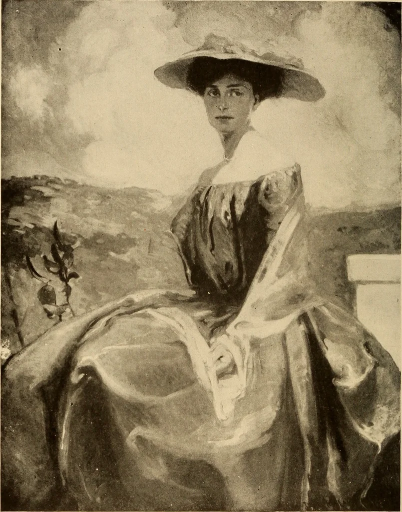 An illustration from American pictures and their painters, 1917, leaf 391
