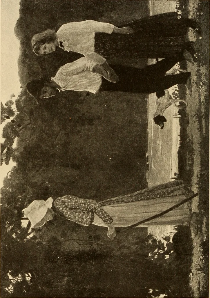 An illustration from American pictures and their painters, 1917, leaf 397