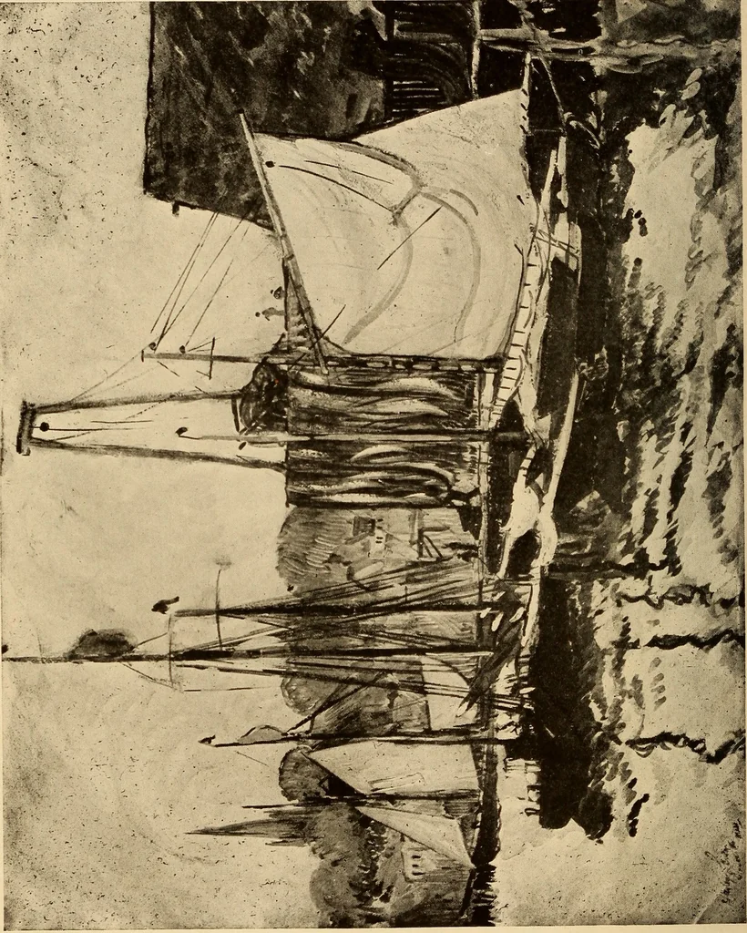 An illustration from American pictures and their painters, 1917, leaf 407