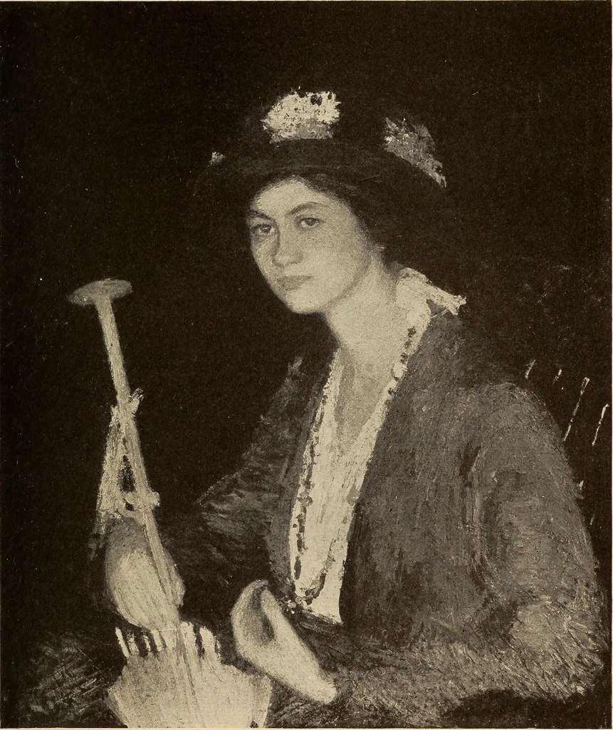 An illustration from American pictures and their painters, 1917, leaf 440