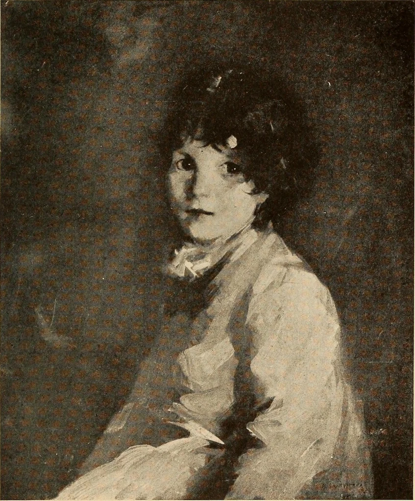 An illustration from American pictures and their painters, 1917, leaf 444