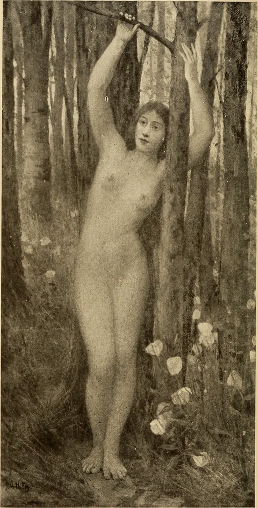 An illustration from American pictures and their painters, 1917, leaf 471