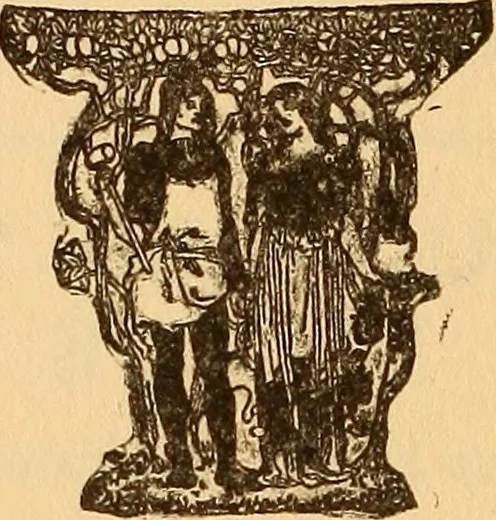 An illustration from American pictures and their painters, 1917, leaf 509