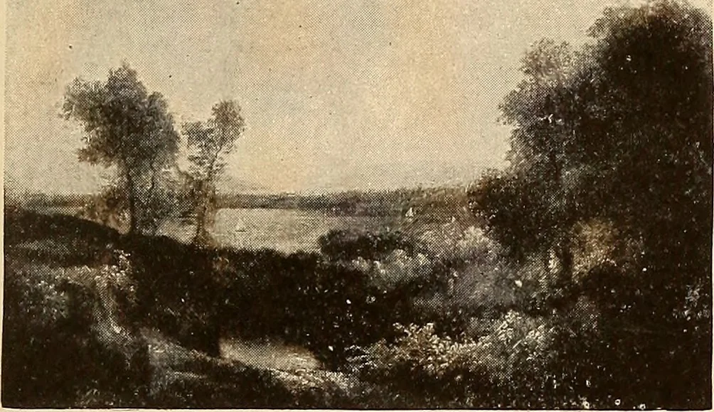 An illustration from American pictures and their painters, 1917, leaf 60