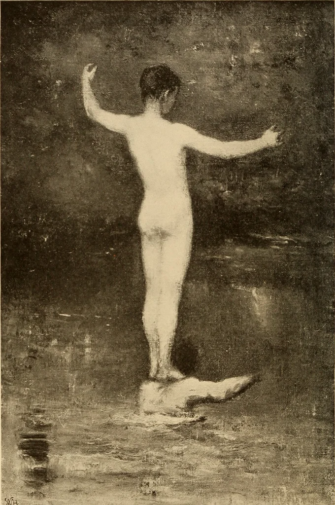 An illustration from American pictures and their painters, 1917, leaf 61