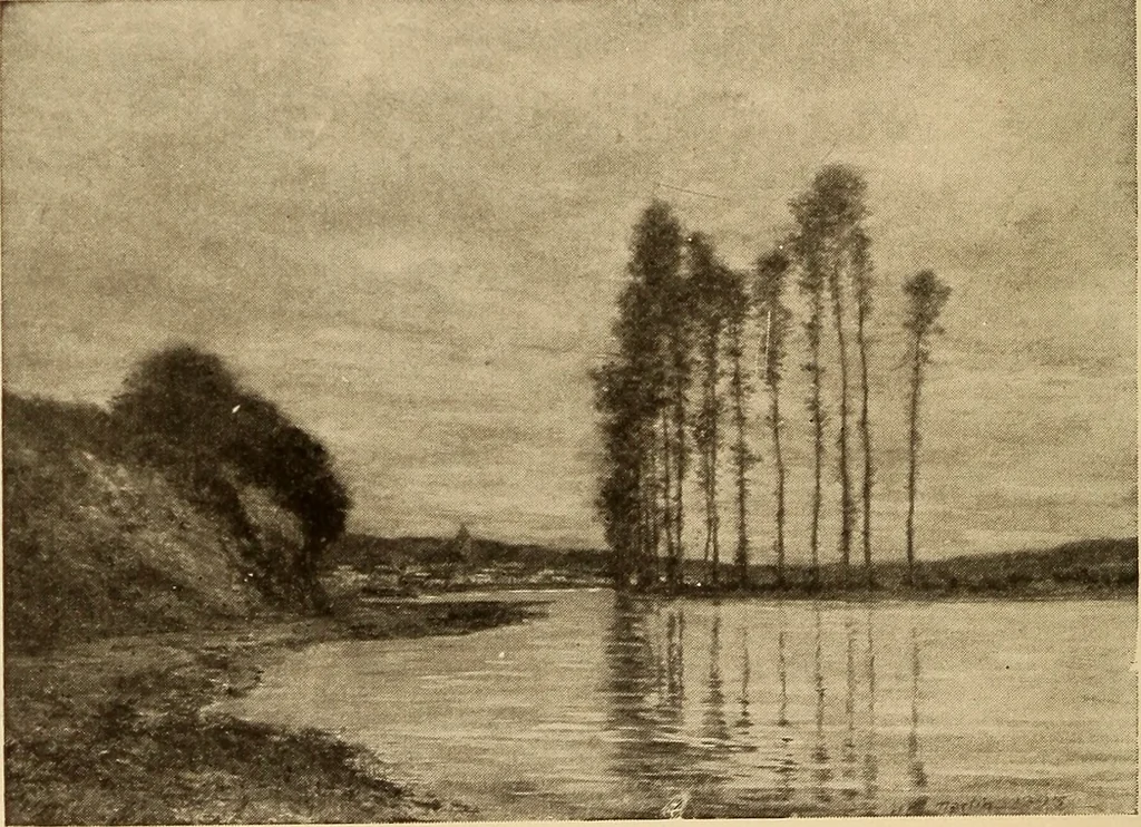 An illustration from American pictures and their painters, 1917, leaf 87