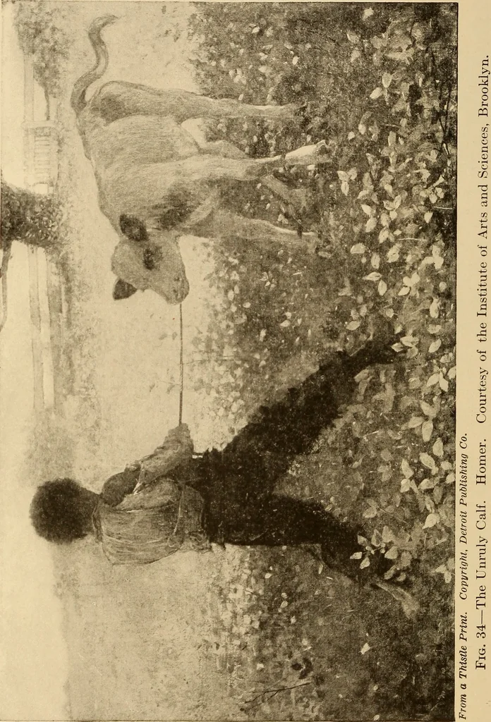 An illustration from American pictures and their painters, 1917, leaf 97