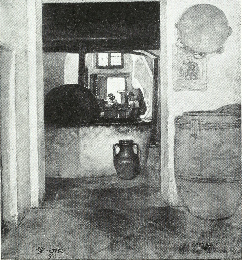 An illustration from American pictures and their painters, 1921, leaf 118