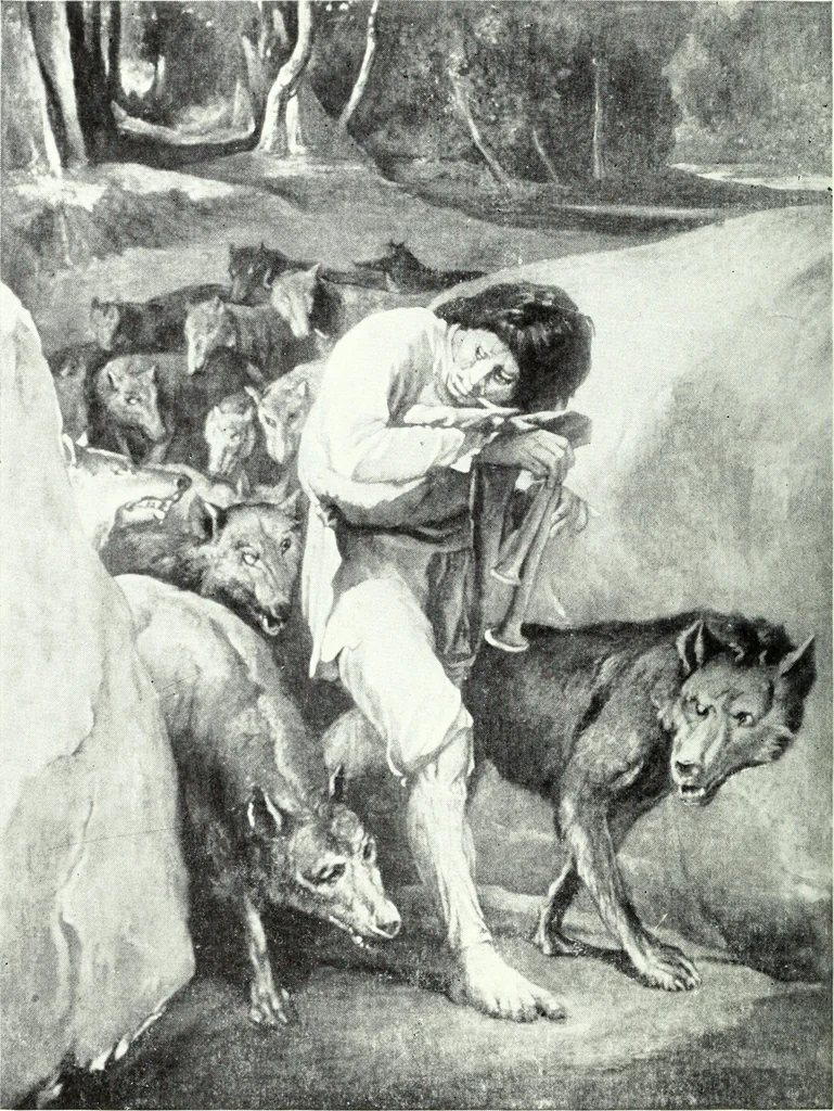 An illustration from American pictures and their painters, 1921, leaf 123