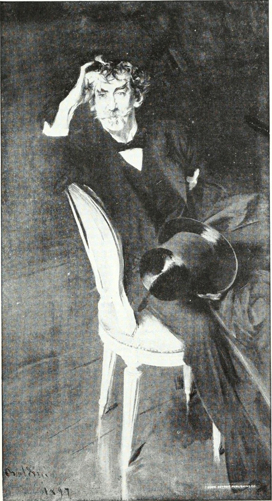 An illustration from American pictures and their painters, 1921, leaf 136