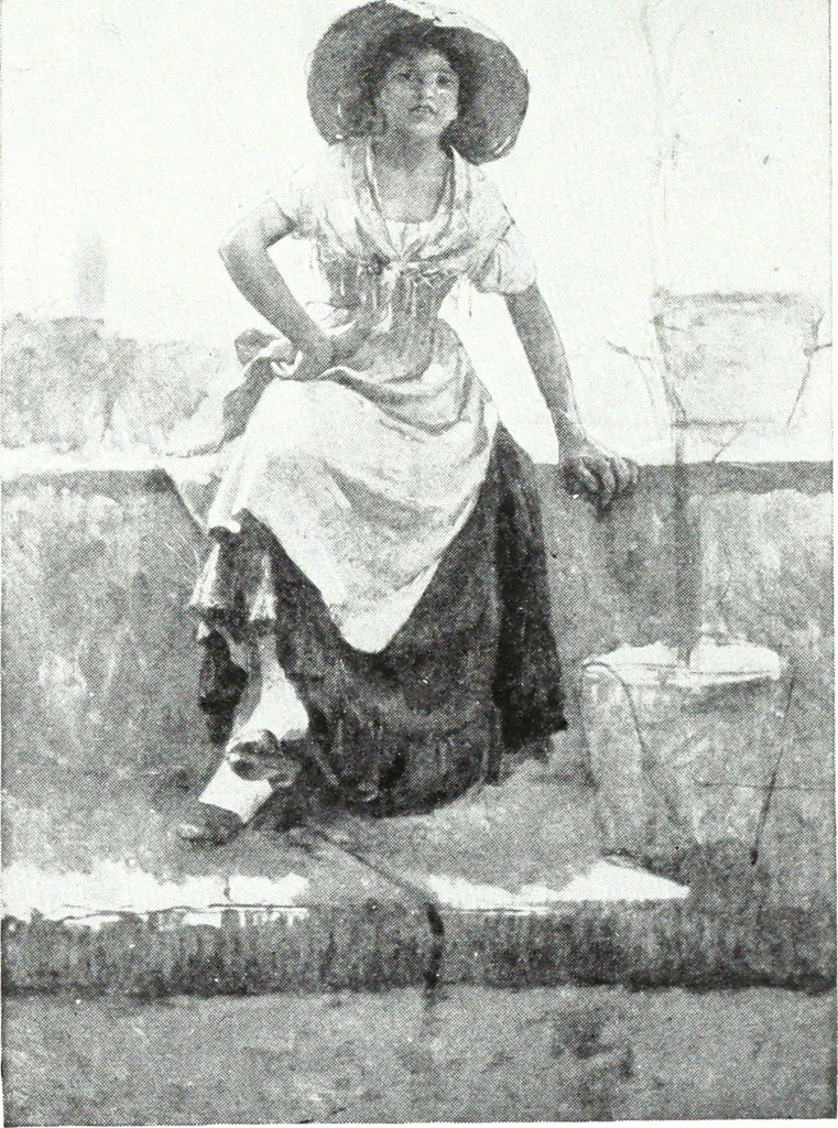 An illustration from American pictures and their painters, 1921, leaf 160