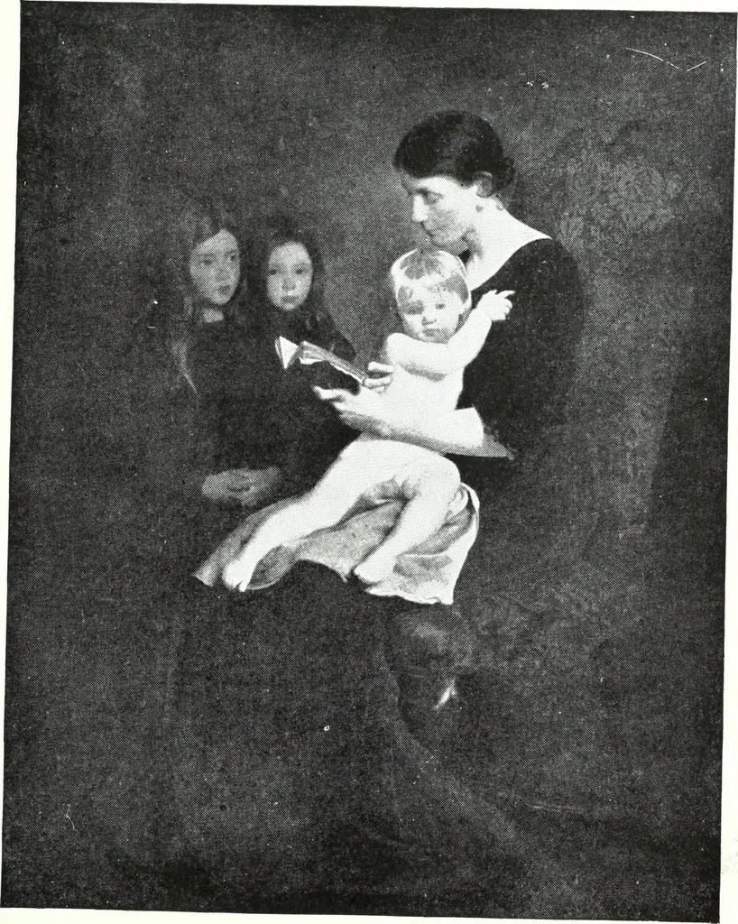 An illustration from American pictures and their painters, 1921, leaf 170