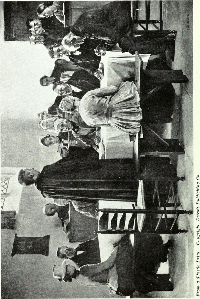 An illustration from American pictures and their painters, 1921, leaf 171