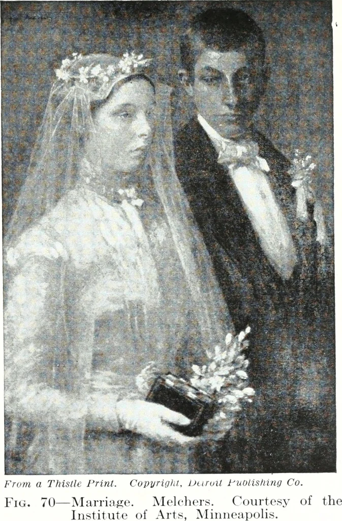 An illustration from American pictures and their painters, 1921, leaf 174
