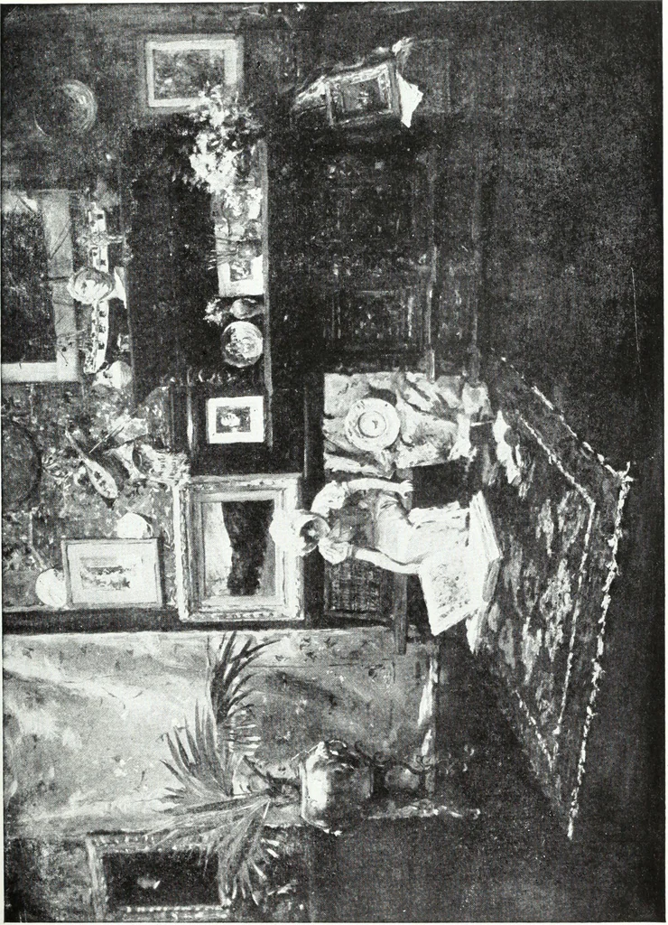 An illustration from American pictures and their painters, 1921, leaf 186