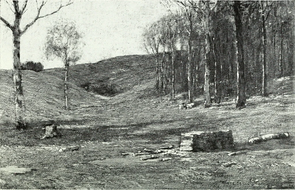 An illustration from American pictures and their painters, 1921, leaf 225