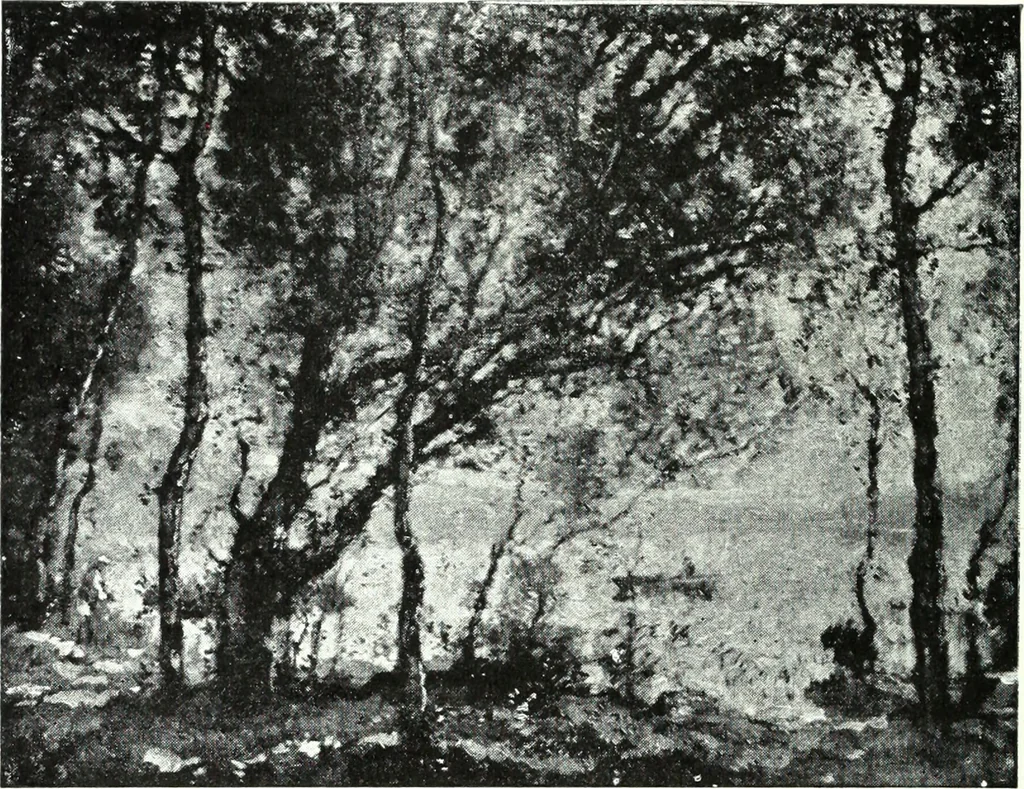 An illustration from American pictures and their painters, 1921, leaf 237