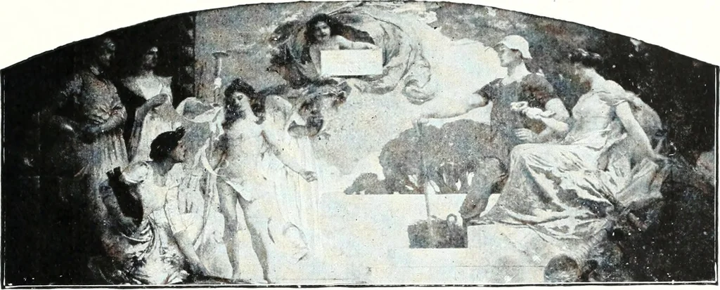 An illustration from American pictures and their painters, 1921, leaf 248