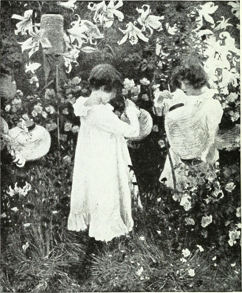 An illustration from American pictures and their painters, 1921, leaf 263