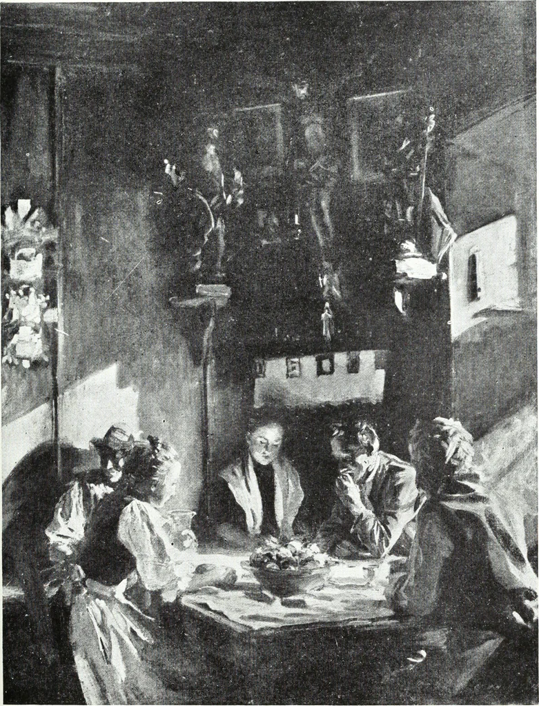 An illustration from American pictures and their painters, 1921, leaf 266