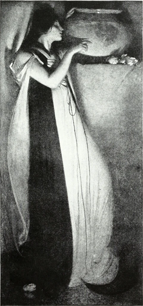 An illustration from American pictures and their painters, 1921, leaf 270