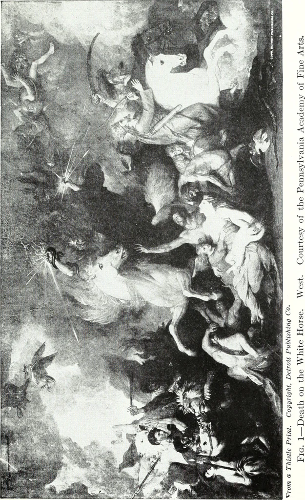 An illustration from American pictures and their painters, 1921, leaf 28