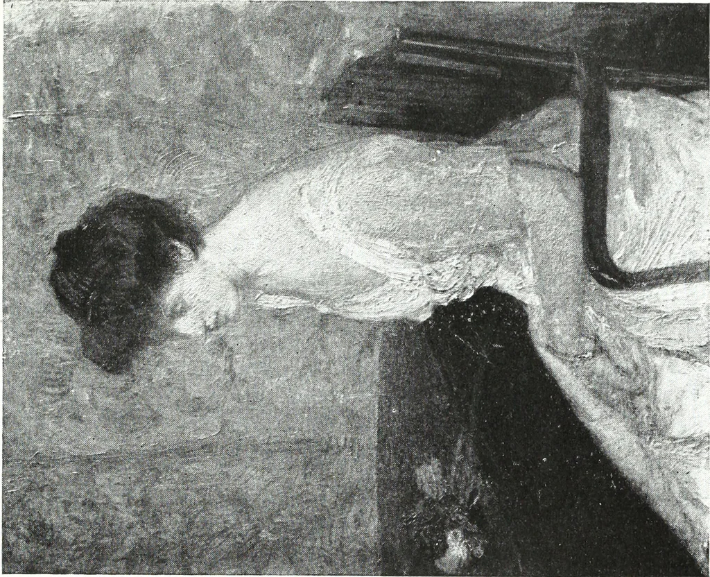 An illustration from American pictures and their painters, 1921, leaf 286