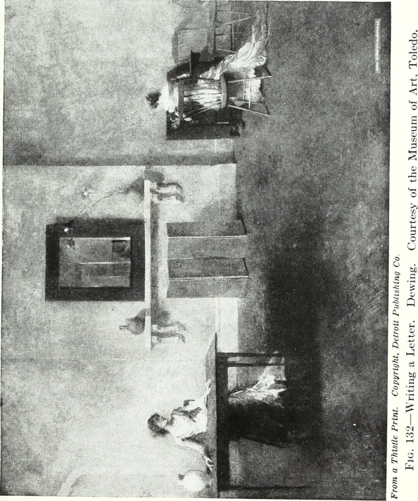 An illustration from American pictures and their painters, 1921, leaf 290