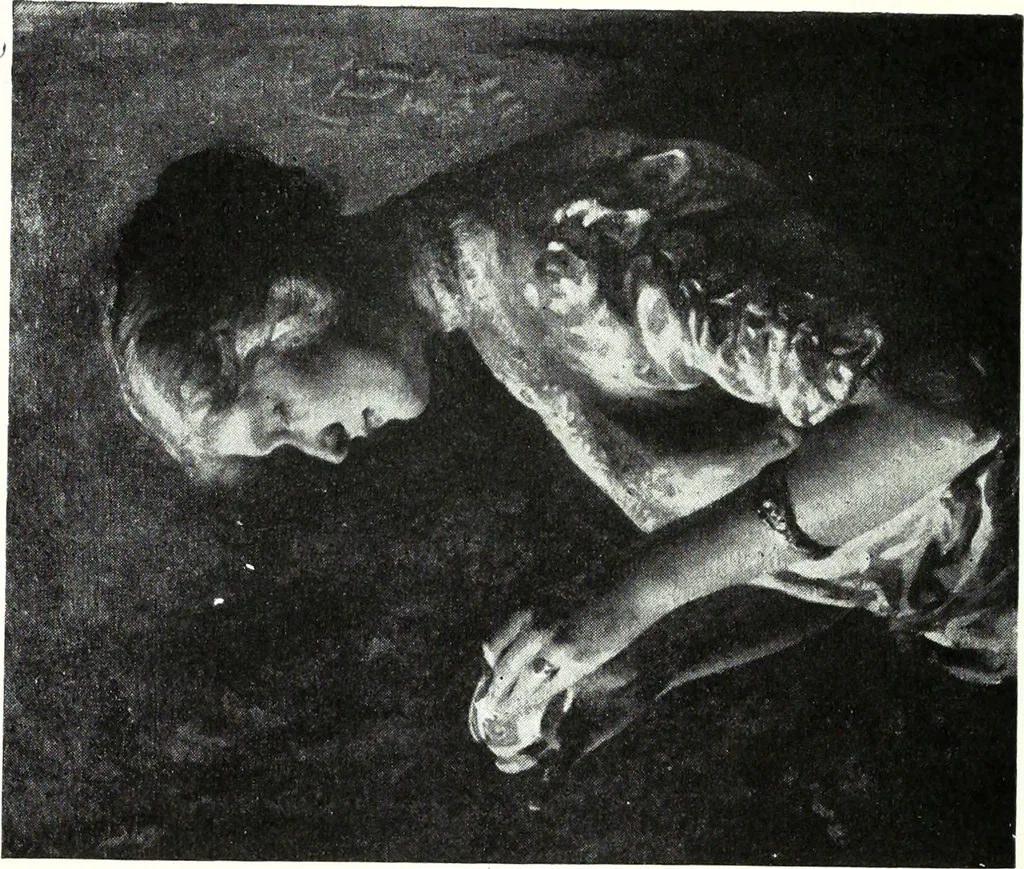 An illustration from American pictures and their painters, 1921, leaf 291