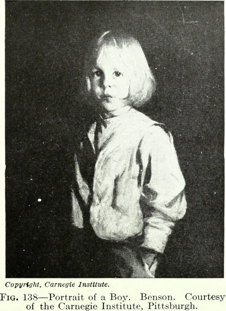 An illustration from American pictures and their painters, 1921, leaf 303