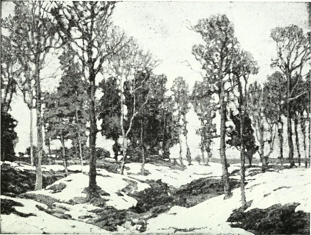 An illustration from American pictures and their painters, 1921, leaf 321