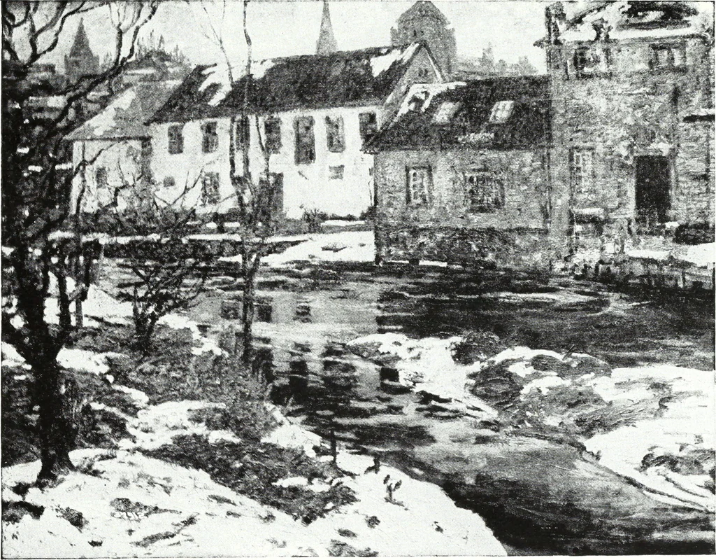 An illustration from American pictures and their painters, 1921, leaf 324