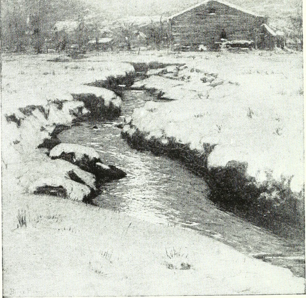 An illustration from American pictures and their painters, 1921, leaf 325