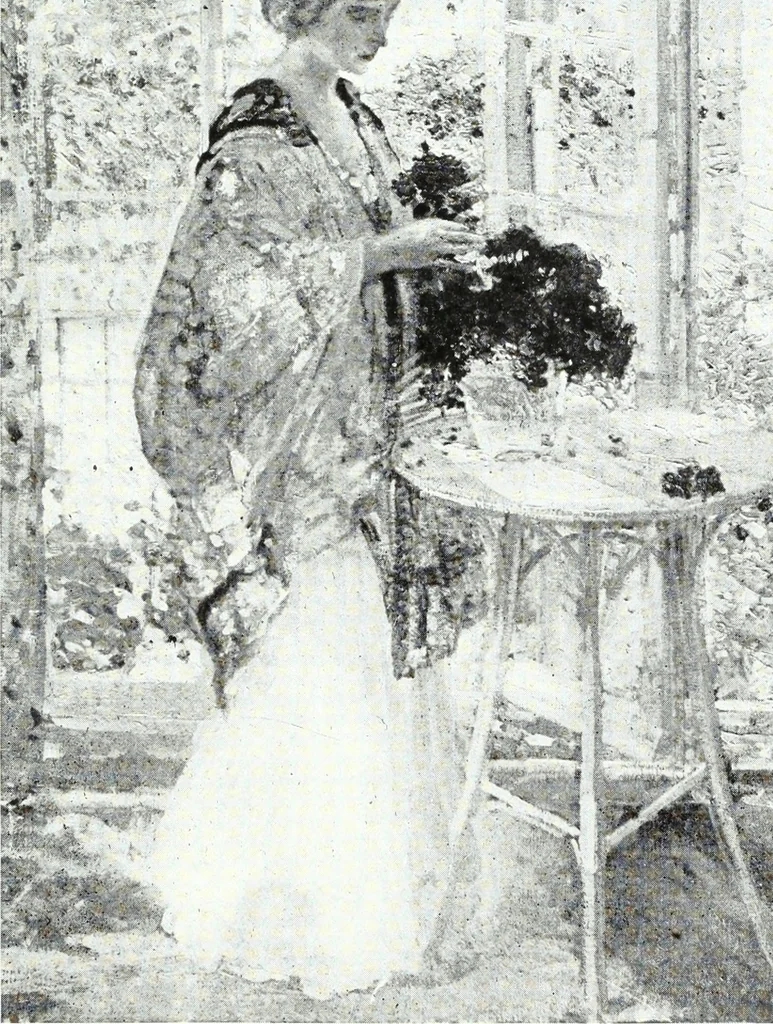 An illustration from American pictures and their painters, 1921, leaf 372