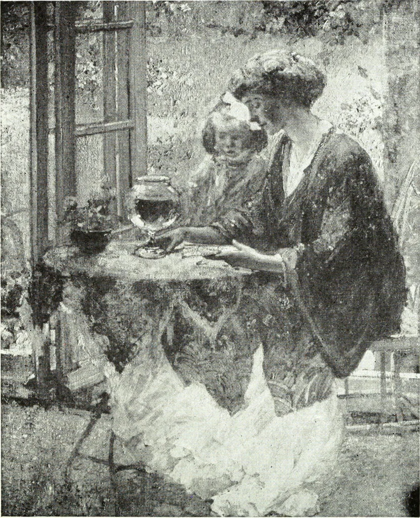 An illustration from American pictures and their painters, 1921, leaf 373