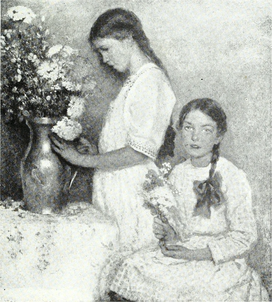 An illustration from American pictures and their painters, 1921, leaf 376