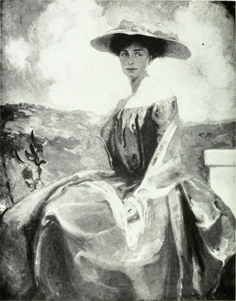 An illustration from American pictures and their painters, 1921, leaf 389