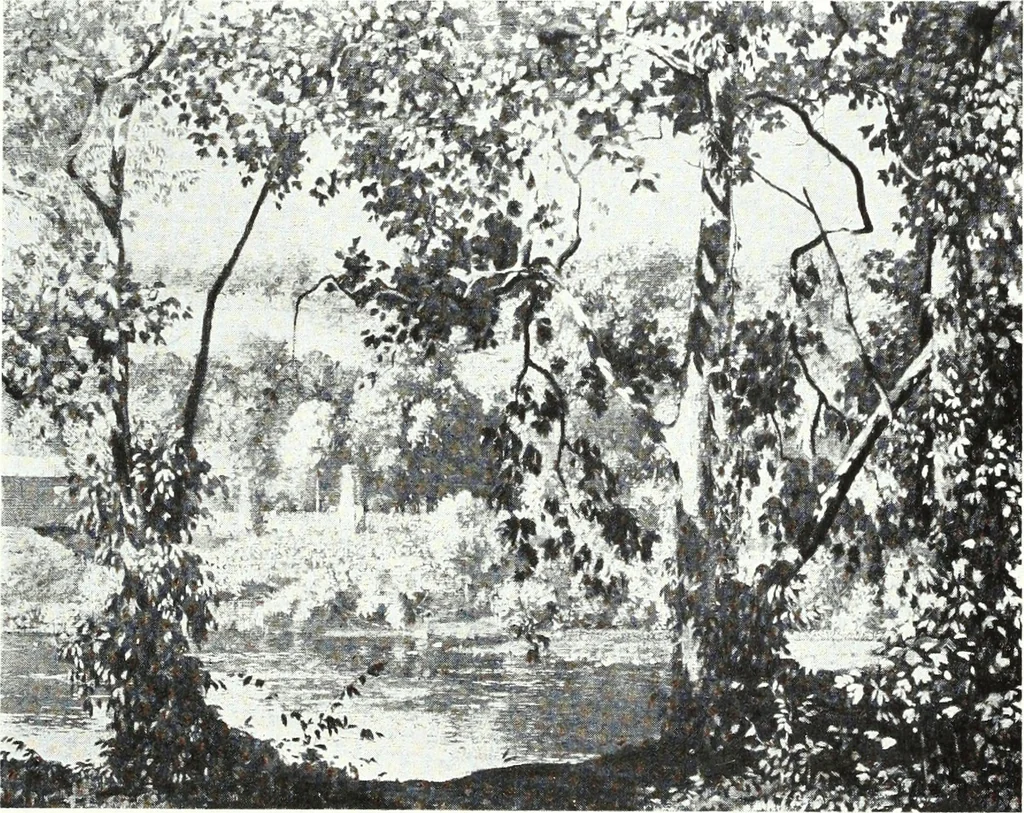 An illustration from American pictures and their painters, 1921, leaf 398