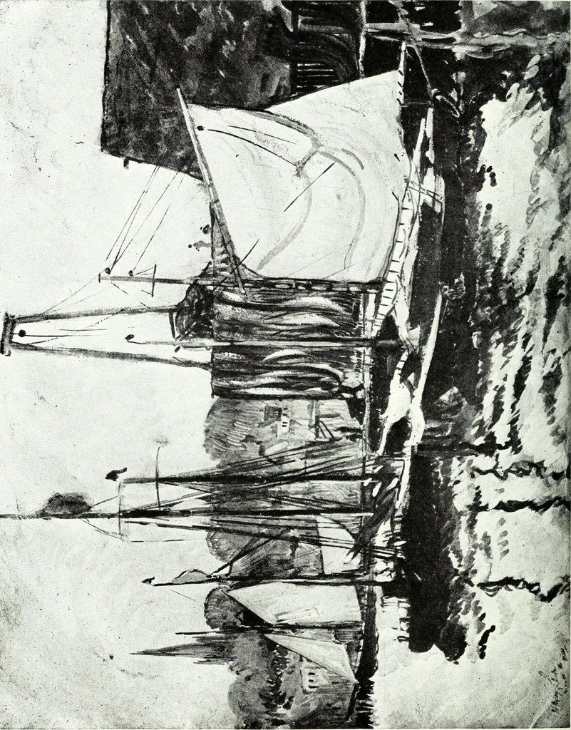 An illustration from American pictures and their painters, 1921, leaf 405