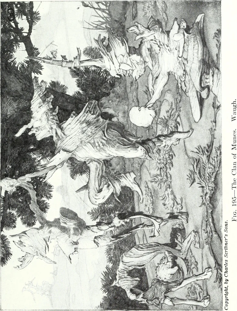 An illustration from American pictures and their painters, 1921, leaf 412