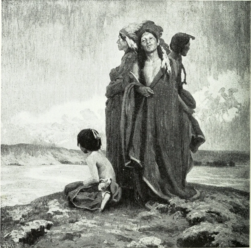 An illustration from American pictures and their painters, 1921, leaf 419