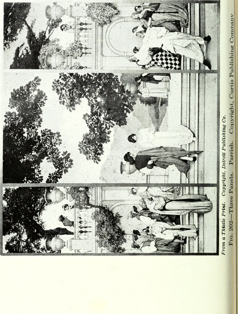 An illustration from American pictures and their painters, 1921, leaf 427