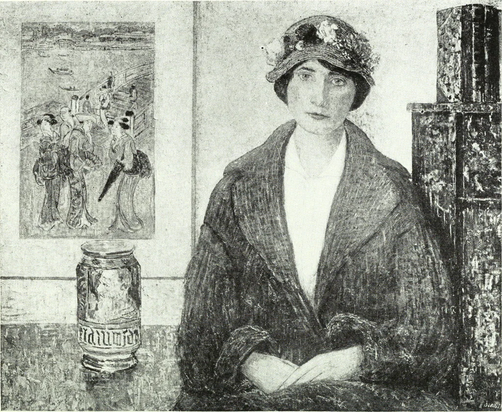 An illustration from American pictures and their painters, 1921, leaf 433