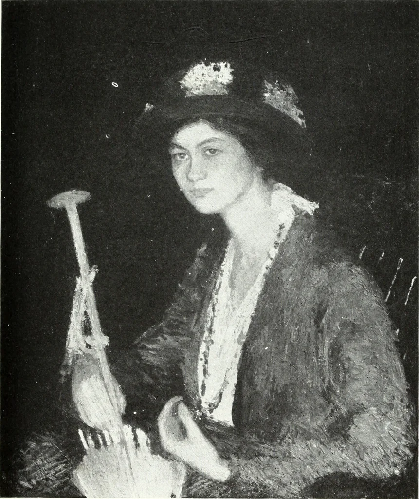 An illustration from American pictures and their painters, 1921, leaf 438